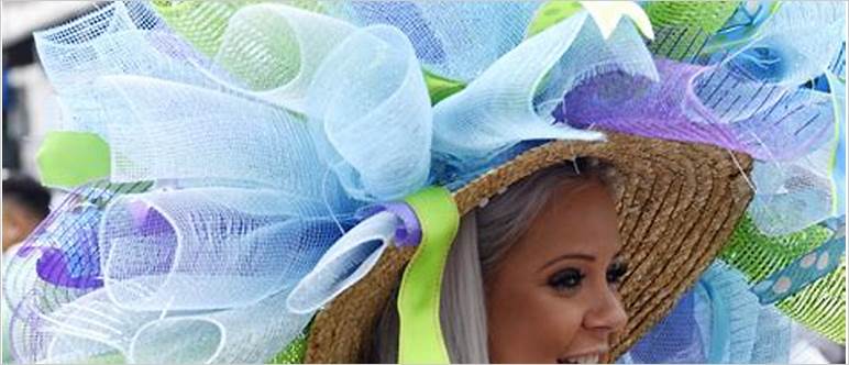 Hairstyles for derby hats